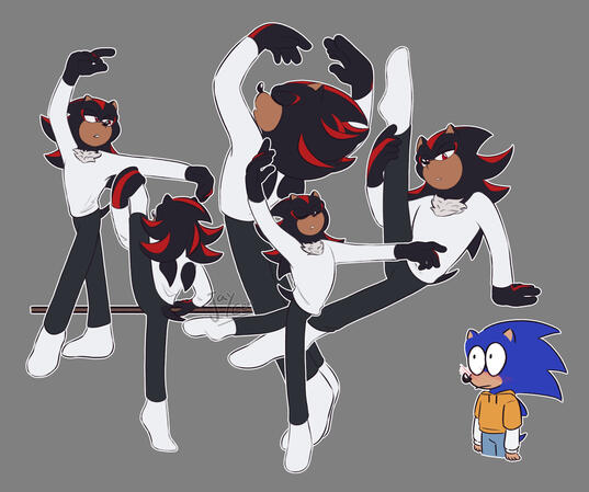 Sonadow ballet AU